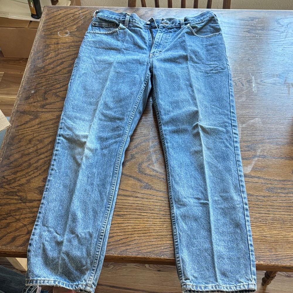 Classic Men’s Blue Denim Jeans